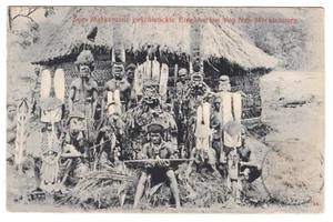 Papua Neuguinea Ethnic type Deutsche Kolonie Neu Mecklenburg New Ireland ~1905 - Picture 1 of 2