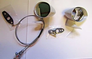 Fits 70 71 72 73 74 75 76 A-Body Demon Duster Dart Sport Rallye Mirrors NEW - Picture 1 of 2