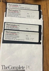 Complete PC Smart Scan Driver Software 5.25 Floppy Disks - Picture 1 of 1