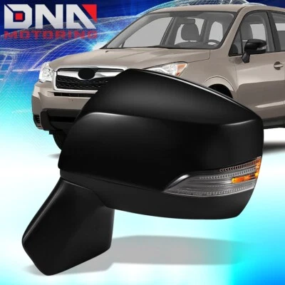 Espejo retrovisor lateral izquierdo del conductor para Subaru Xv Crosstrek 2013-2014 eléctrico señal de giro térmico Foto 1 de 4