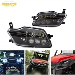 2PCS LED HEADLIGHTS CONVERSION FOR HONDA PIONEER 1000 SXS1000 M3 SXS1000 M5 2016 - Picture 1 of 9