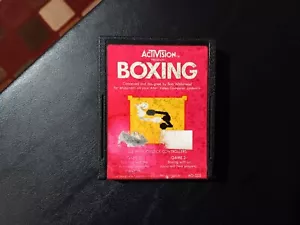 Atari 2600 Boxing Game Cartridge Tested Vintage 1980 - Picture 1 of 3