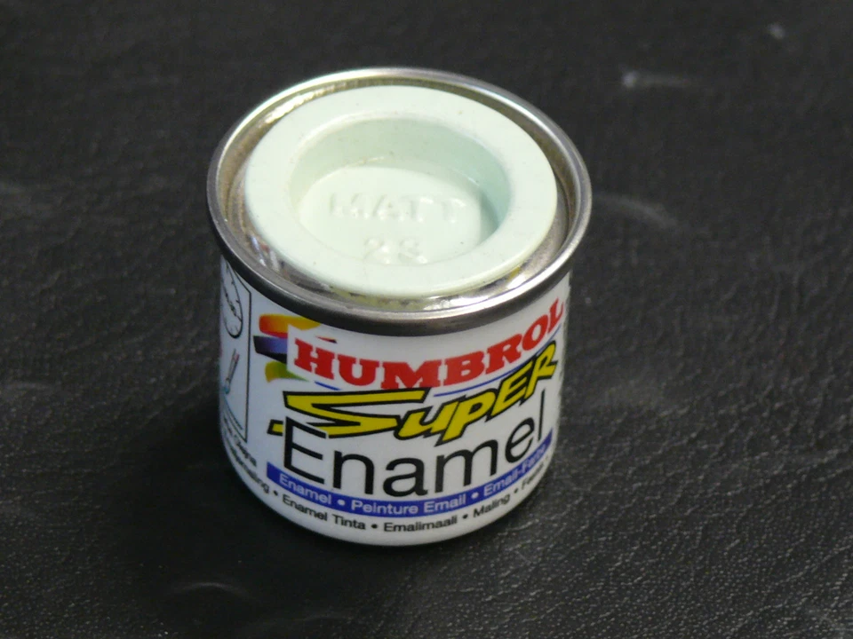 HUMBROL ENAMEL : N° 23 DUCK EGG BLUE MATT - 14ml - NEUF - Immagine 1 di 1