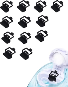 12 PCS Silicone Pods Refills Accessories Navage Nasal Care save Salt Easy Black - Picture 1 of 6