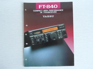 TRANSCEPTOR YAESU FT 840....................RADIO_TRADER_IRLANDA. - Imagen 1 de 3
