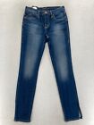 Rock & Republic Jeans Women's 4 Brelin Skinny Medium Blue Stretch Denim Mid Rise