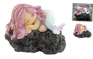 Top Collection Miniature Fairy Garden and Terrarium Sleeping Little Mermaid on  - Picture 1 of 4