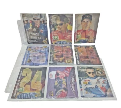 Pinnacle Speed Flix 1996 Sleeve Lot #4 of 12 Nascar Trading Cards - Image 1 of 2
