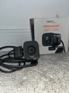 Logitech Streamcam Full HD 1080p 60FPS Web Camera - Opened Never Used - Afbeelding 1 van 2