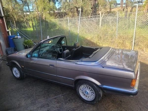 1988 BMW 320i CONVERTIBLE MANUAL DECEASED ESTATE BEEN IN STORAGE SOLD AS IS - Picture 1 of 21