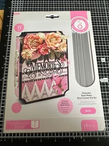 Tonic studios My Memory Book Keepsake Book Maker base creator die - Picture 1 of 3