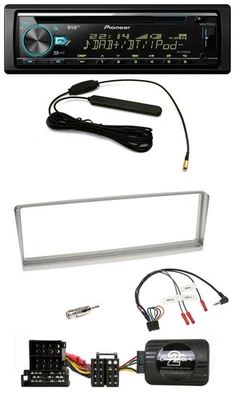 Pioneer CD MP3 Lenkrad DAB USB Autoradio für Alfa Romeo 156 2002-2003 silber - Bild 1 von 4