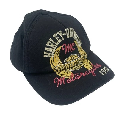Gorra de béisbol Harley Davidson talla única estrás negra motocicletas Foto 1 de 4
