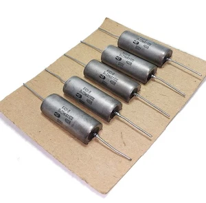 4pcs 0.22uF 400V K40Y-9 PIO Capacitors Paper in Oil - Audio Amplifier - USSR - Picture 1 of 3