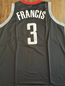 Steve Francis Signed Houston Rockets Custom Jersey JSA Certified Autograph NBA - Picture 1 of 3