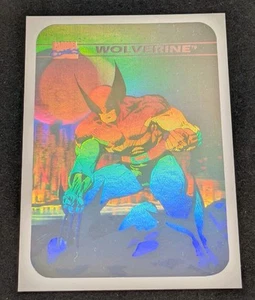 1990 Impel Marvel Universe COSMIC WOLVERINE carta inseguimento ologramma MH4 ~ZZT48 - Foto 1 di 5