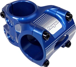 Hope AM/Freeride Stem Length 35mm Clamp 31.8mm +/-0 Deg 1 1/8 in Blue Aluminum - Picture 1 of 1