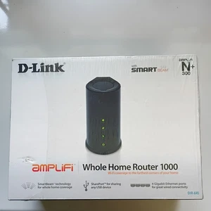 D-Link WHOLE HOME ROUTER 1000 Amplifi N+ 300 DIR-645, w/startup disk in box - Picture 1 of 4