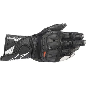 Alpinestars SP-2 V3 Motorcycle Gloves - Black/White 355822112 - Picture 1 of 2