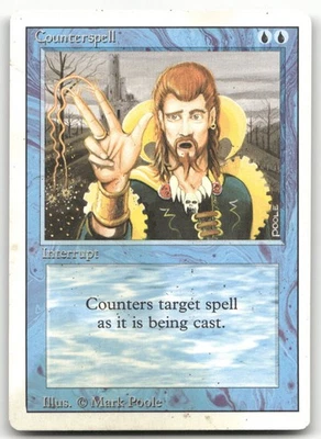 Counterspell (MP) Revised Edition 3ED Magic MTG - Image 1 of 2