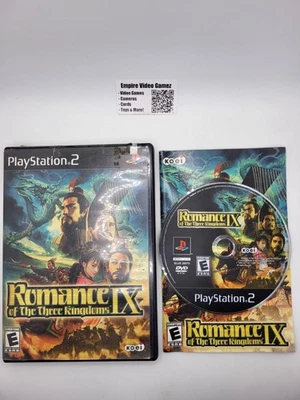 Romance of the Three Kingdoms IX (Sony PlayStation 2 PS2, 2004) - Complete - CIB - Imagem 1 de 2