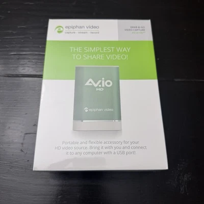 Epiphan AV.io HD+ HDMI to USB Video Grabber - Compatible with HDMI New Sealed - Image 1 of 4