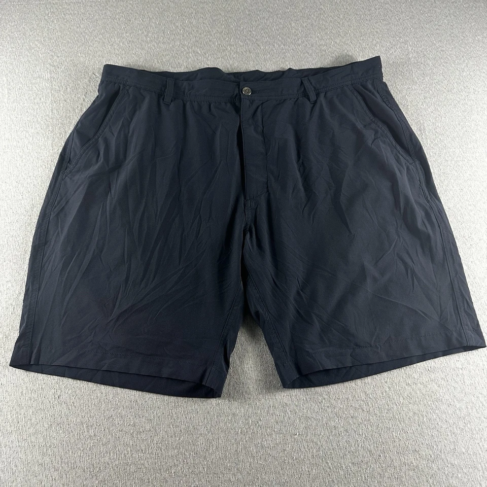 Shorts Footjoy masculino tamanho 40 azul 9” costura interna golfe desempenho absorção chino em excelente estado usado - Imagem 1 de 4