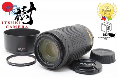 🎦[Fast neuwertig mit Kappe] Nikon AF-P DX NIKKOR 70-300mm f4.5-6.3 G ED VR Objektiv JAPAN - Bild 1 von 4