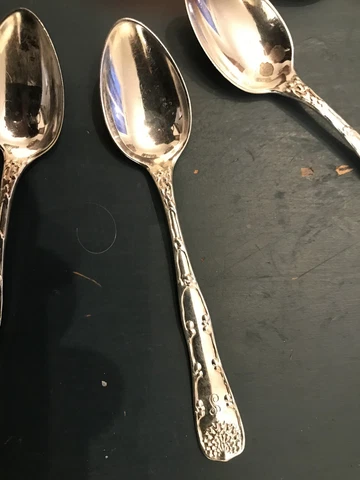 Tiffany & Co Wave Edge Pattern 1884 Sterling Silver Demitasse,Baby, Or Tea Spoon Cover