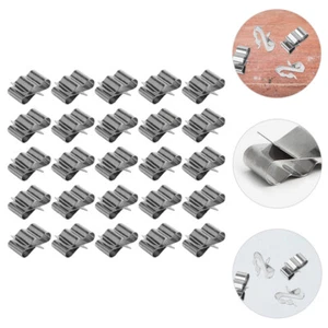 50 Pcs Trailer Light Clips Stainless Trailer Wire Clips Boat Trailer Wire Clips - Picture 1 of 12