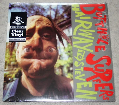 Butthole Surfers Hairway To Steven Clear Vinyl Newbury xx/300 OOP - Image 1 of 3
