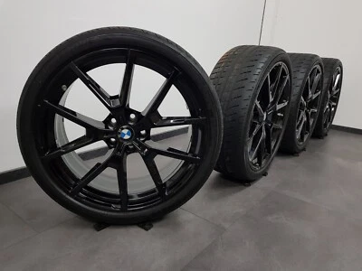 BMW 20 Zoll Felgen 8er G14 G15 G16 M728 728M Sommerreifen Sommerräder Jetblack! - Bild 1 von 4