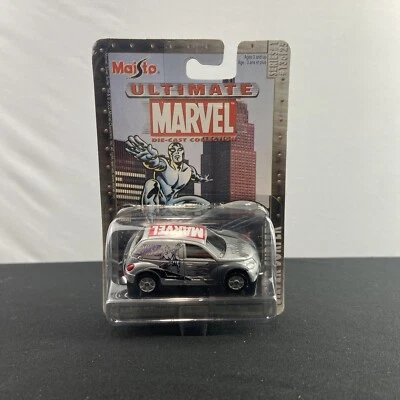 Maisto Ultimate Marvel Die-Cast Collection Series 1 #13 - Silver Surfer M5 - Image 1 of 4