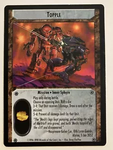 Topple Battletech CCG Commander's Edition Mission - Bild 1 von 1