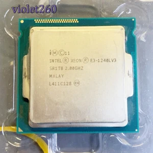 Intel Xeon E3-1240L V3 LGA 1150 Server CPU Processor 2GHz 4-Core 8M Cach 25W - Picture 1 of 1