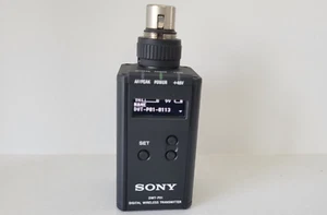 Sony DWT-P01 Digital Plug-in Transmitter 566 MHz to 607 MHz /w Pouch - Picture 1 of 8