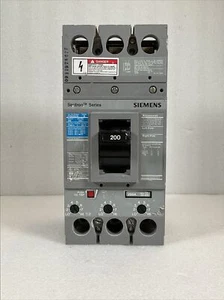 FXD63B200 Siemens 200 Amp 600 Volt Circuit Breaker - Picture 1 of 11