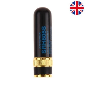 Mini SRH805S BNC-M Dual Band Antenna for Kenwood TK320 Icom Yaesu Radio - Zdjęcie 1 z 5