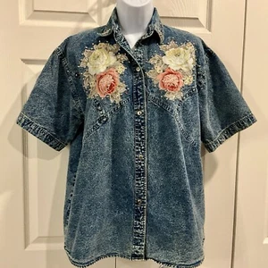 Western Style Bluse By Step By Step Größe M - Bild 1 von 11