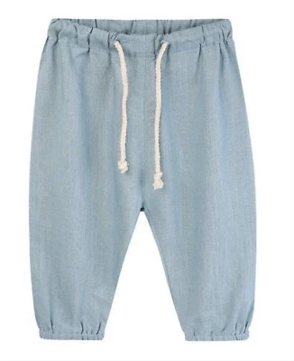 Льняные брюки для мальчиков и девочек - Изображение 1 из 2