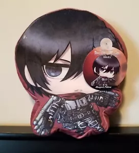 New!! Attack on Titan Mikasa Ackerman Final Season Anime Plush Pillow 10” - Picture 1 of 6