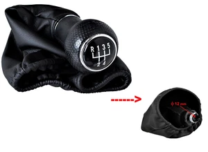 per VW Polo Variant 1997-2001 POMELLO DEL CAMBIO MANUALE CUFFIA 5 MARCE - Imagen 1 de 3