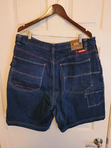 Pantalones Cortos Vaqueros Pelle Pelle Denim Sueltos Hip Hop Patinador Para Hombres 38 Marc Buchanan - Imagen 1 de 11