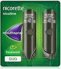 Nicorette Quickmist Mouthspray Freshmint Duo 2 ?150 Sprays 