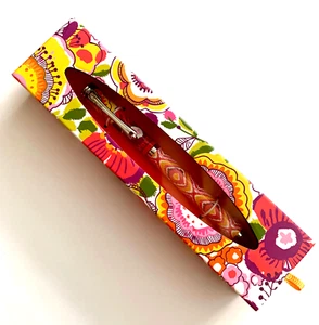 Vera Bradley Kugelschreiber Tintenschreiber CLEMENTINE nachfüllbar floral rosa Geschenkbox NEU - Bild 1 von 7