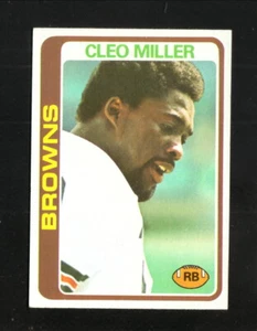Cleo Miller--Cleveland Browns--1978 Topps Football Card - Picture 1 of 2