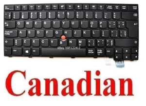 Keyboard for Lenovo Thinkpad T460 T460S T460P T470P T470S CA 01EN679 SN20L82044 - Afbeelding 1 van 2