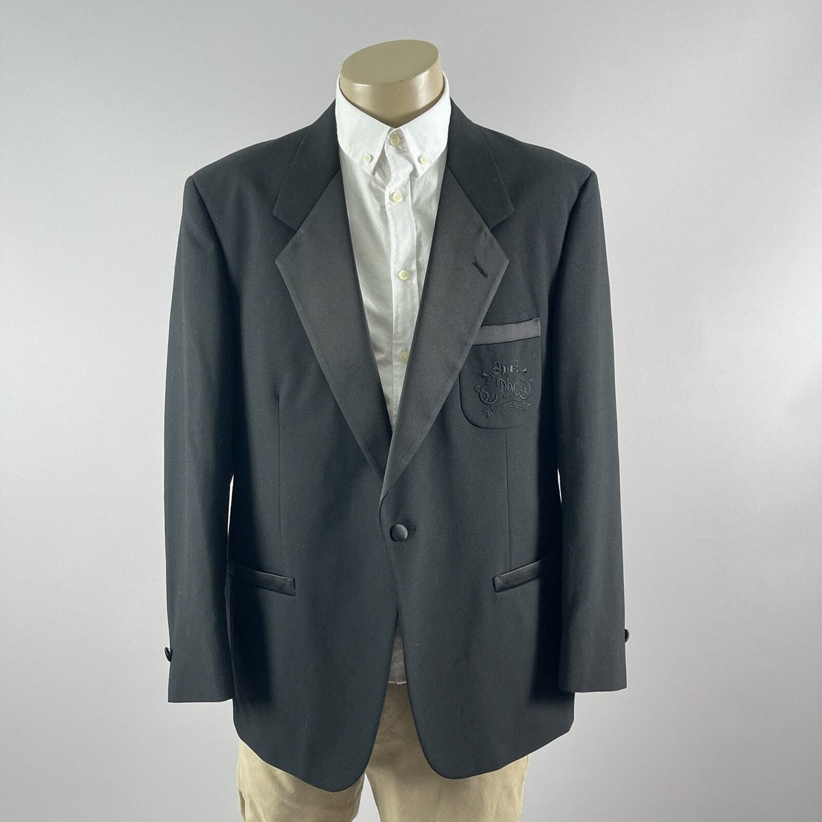 vintage Nicole Miller 1B tuxedo jacket