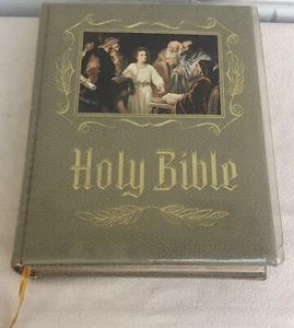 Holy Bible Heirloom Master Reference Edition King James Version Red Letter 1971 - Picture 1 of 11