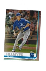2019 Topps Chrome Refractors #97 Heath Fillmyer RC  KANSAS CITY ROYALS - Picture 1 of 1